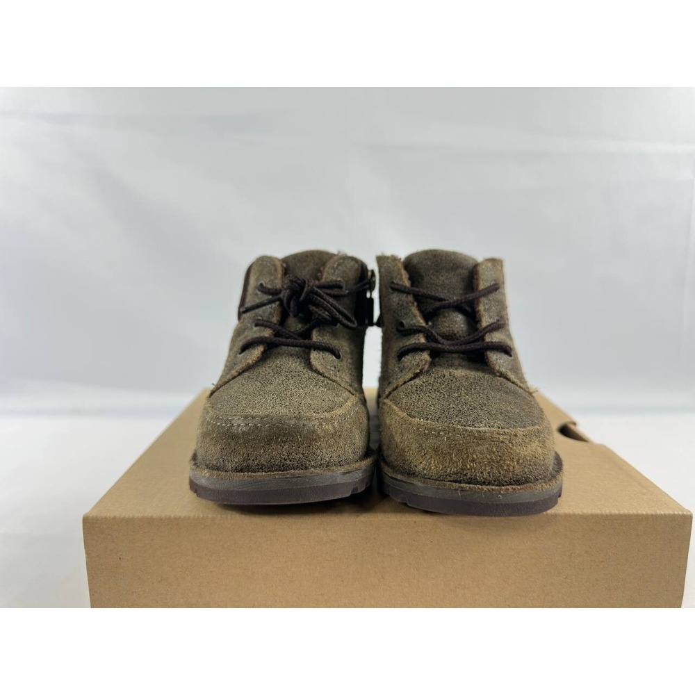 UGG Orin Wool Toddler Brown Boots Brown Size 7K - Picture 3 of 11